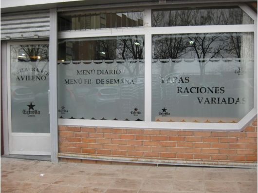 Vinilos para cristales en Madrid - Rotulos Xprinta